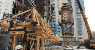 Демонтаж башенного крана в Сатке - услуги по демонтажу от Сварной-Стк от 1575 руб.